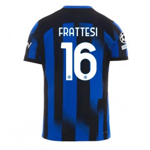 Inter Milan Davide Frattesi #16 Hemmatröja 2023-24 Kortärmad